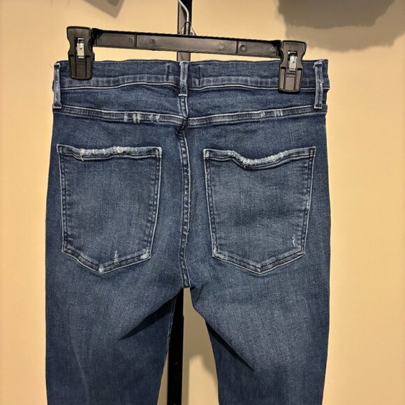 AGOLDE Sophie High Rise Skinny Distressed Jeans - Picture 7 of 12